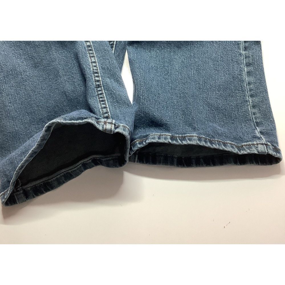 WRANGLER Boys Youth Size 16 Husky Classic Boot Adjustable Waist Blue Jeans - Picture 6 of 10